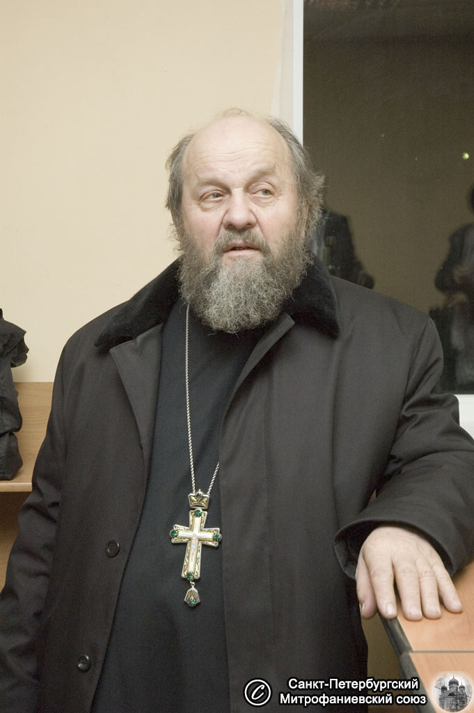 Профессор и протоиерей Владимир Сорокин. Фото С.В. Балакирева 6.XII.2009 года
