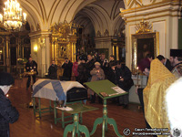Отпевание в Никольском соборе. Фото Н.В. Лаврентьева, 14.XI.2011 года.